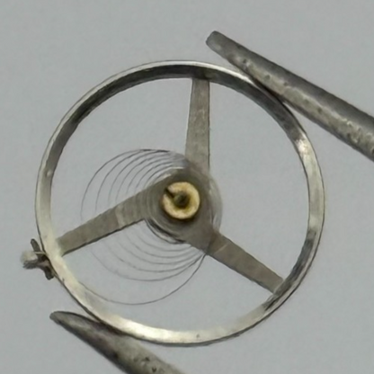 FEF 6660 Balance Wheel Complete And Spring  1711 M Watch Movement Parts
