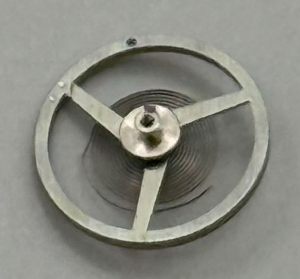 AS 1677 Balance Wheel Complete And Spring Inca 1414 M Watch Movement Parts NOS