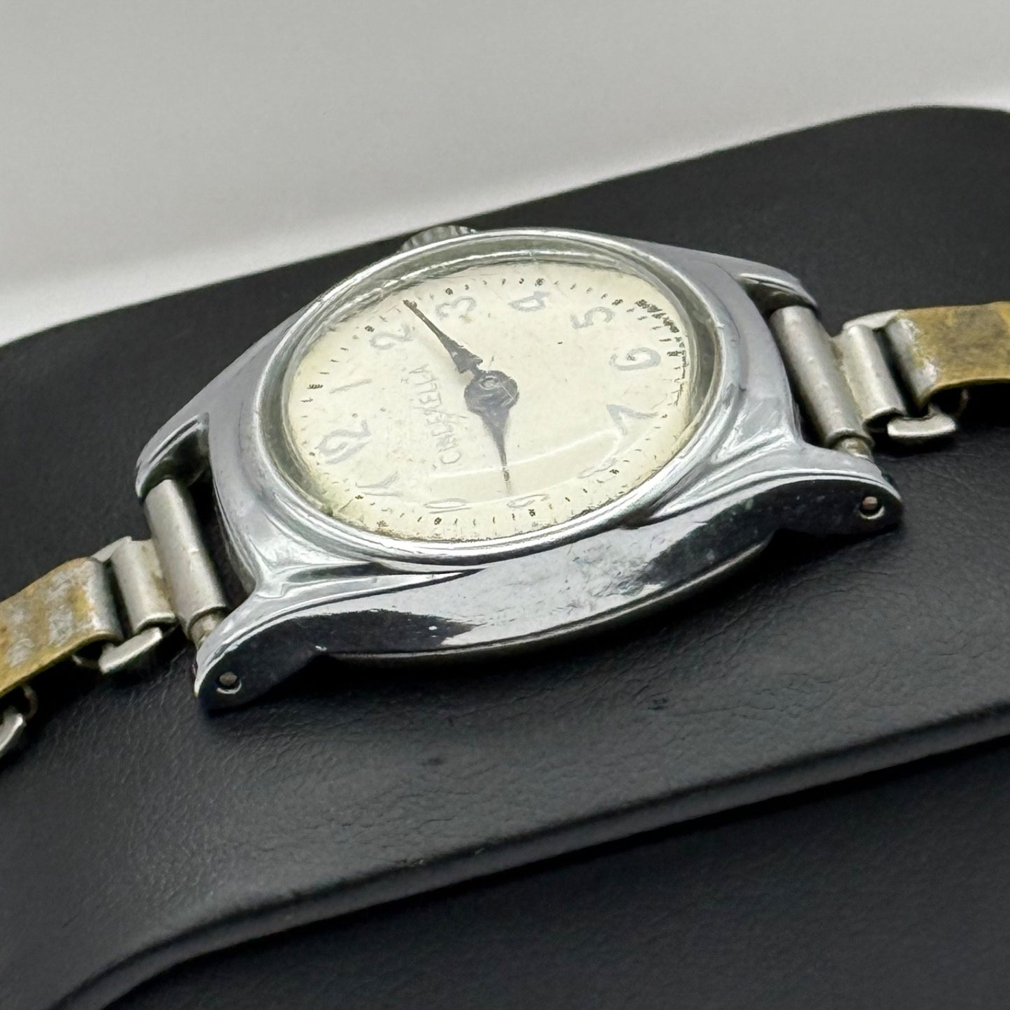 23mm Vintage Timex Cinderella Bonklip Bracelet Manual Wind Watch PARTS / REPAIR