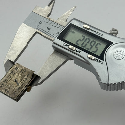 20.9mm Running Cyma Ref 836 J W Benson Manual Wind Swiss Watch Movement PARTS