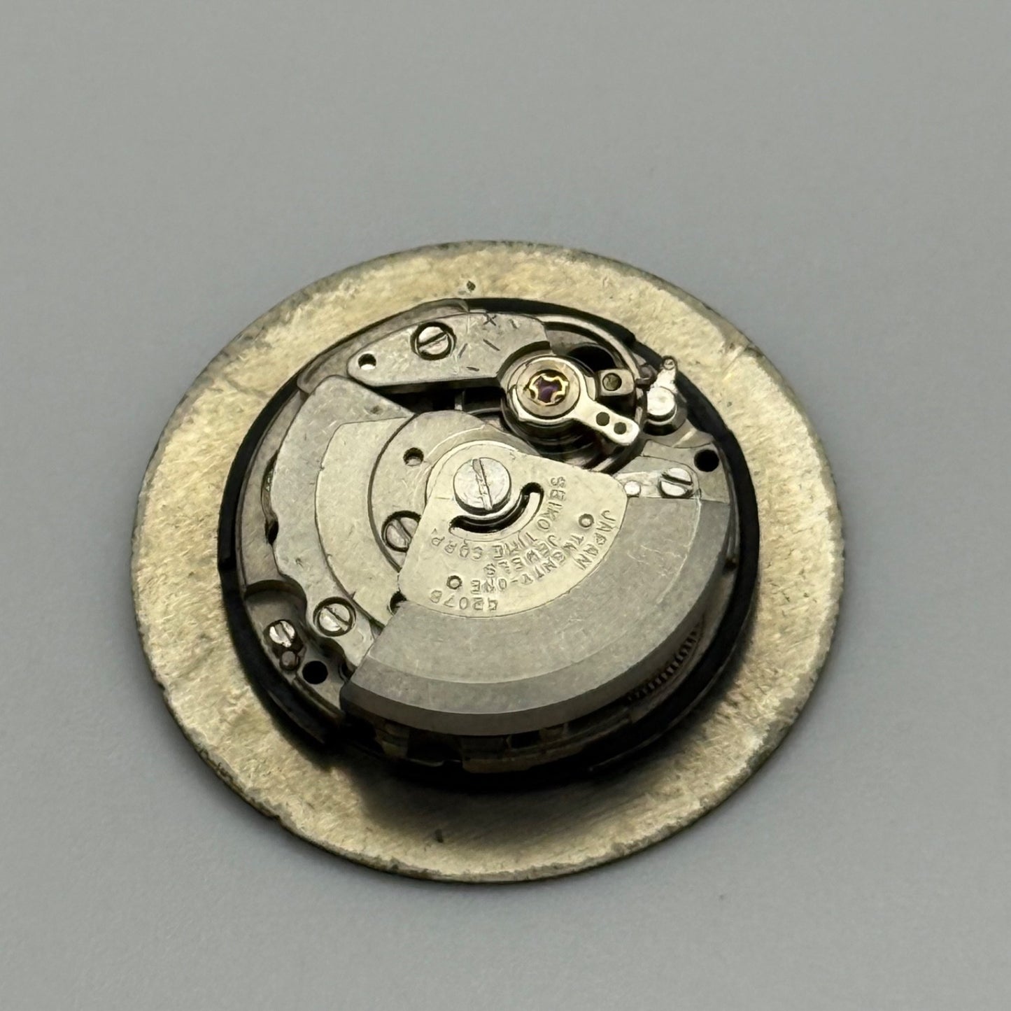 Seiko 4207B Automatic Watch Movement Scuba Diver 4205-0510 Day Date Parts 18.7mm