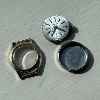 21mm Running Vintage Ebosa 86 Chancellor Unbreakable Spring Watch FOR PARTS