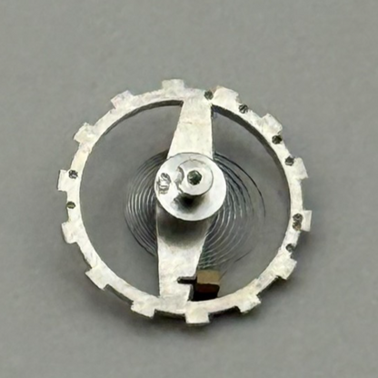 EB 1225 Balance Wheel Complete And Spring 5¼’’’ 112 M Watch Movement Parts NOS