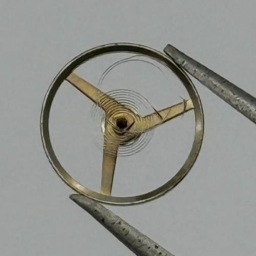 FEF 6660 Balance Wheel Complete And Spring Ord + Inca 1711 Watch Movement Parts