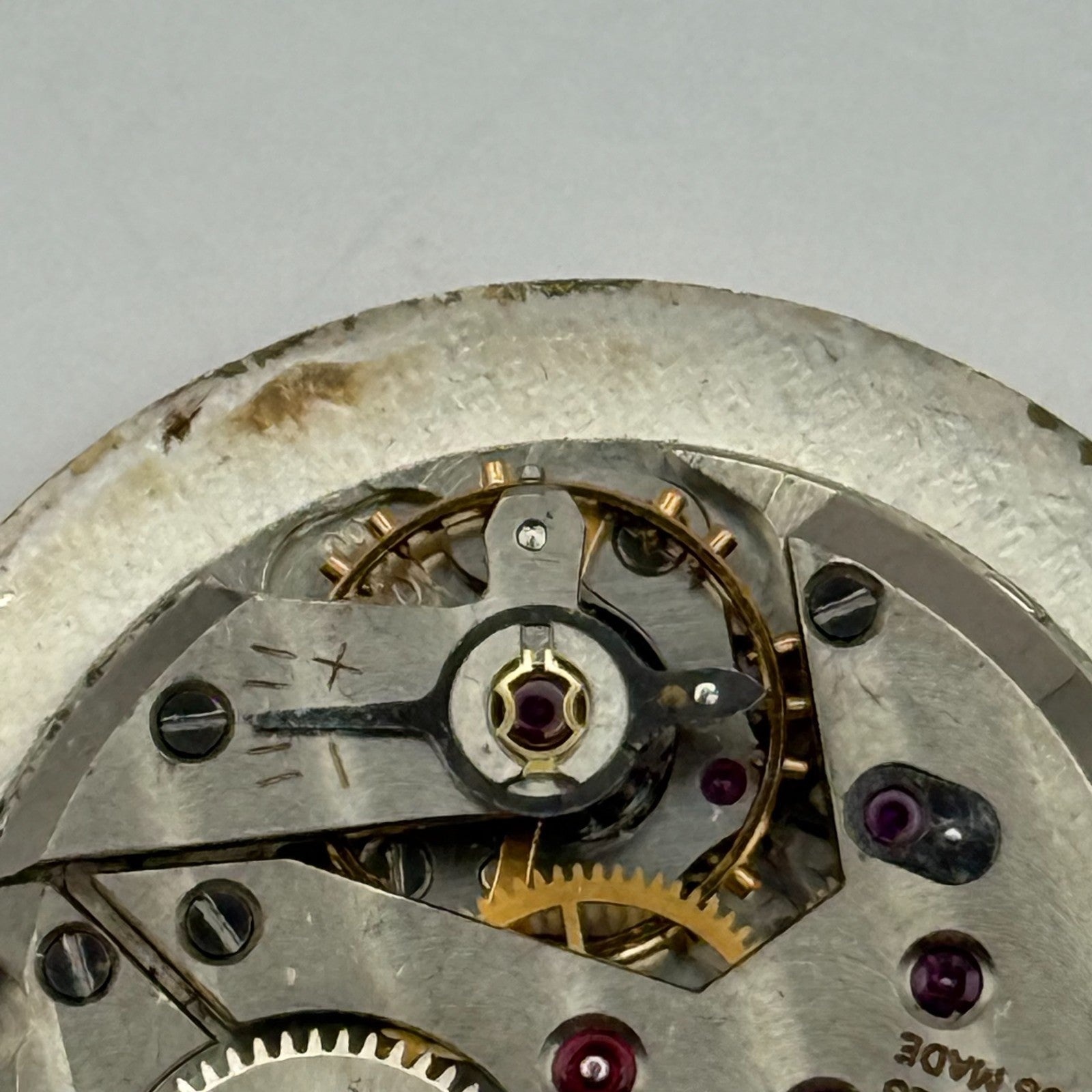 Garrard ETA 900 Watch Movement Manual Wind Vintage Swiss Parts Repair 23.6mm