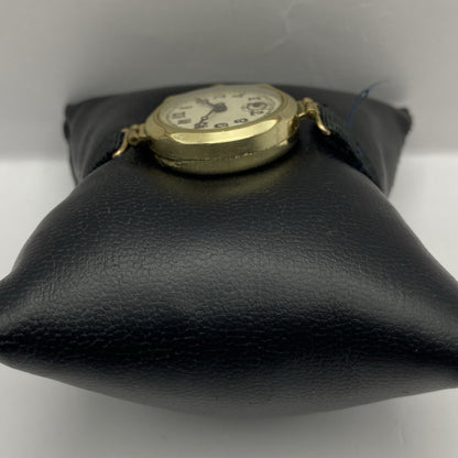 25mm Ladies SMALL Art Deco Gold Plated Sub Seconds Old Watch TO RESTORE