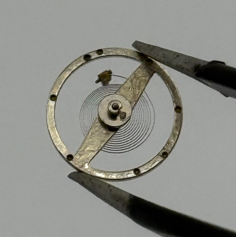 Ebosa Balance Wheel Complete And Spring 5½’’’ Watch Movement Parts NOS 