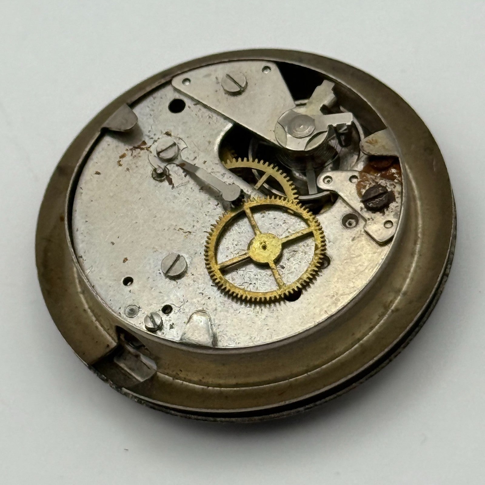 Colombo Style Grand Prix Day Date 1978-3 Watch Movement Manual Wind Parts 24mm