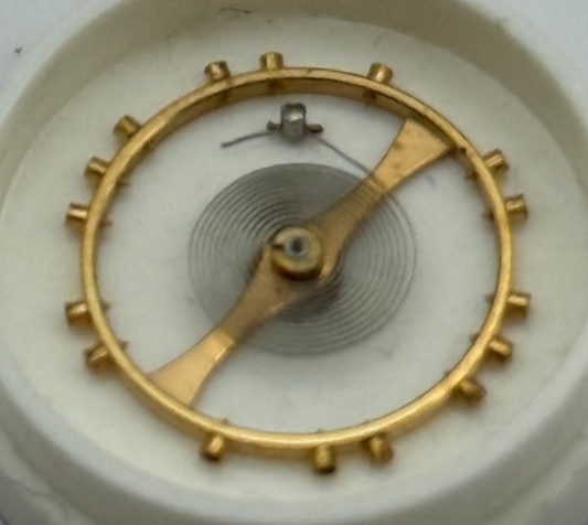 AS 1188 Balance Wheel Complete And Spring Inca 549 M Watch Movement Parts NOS