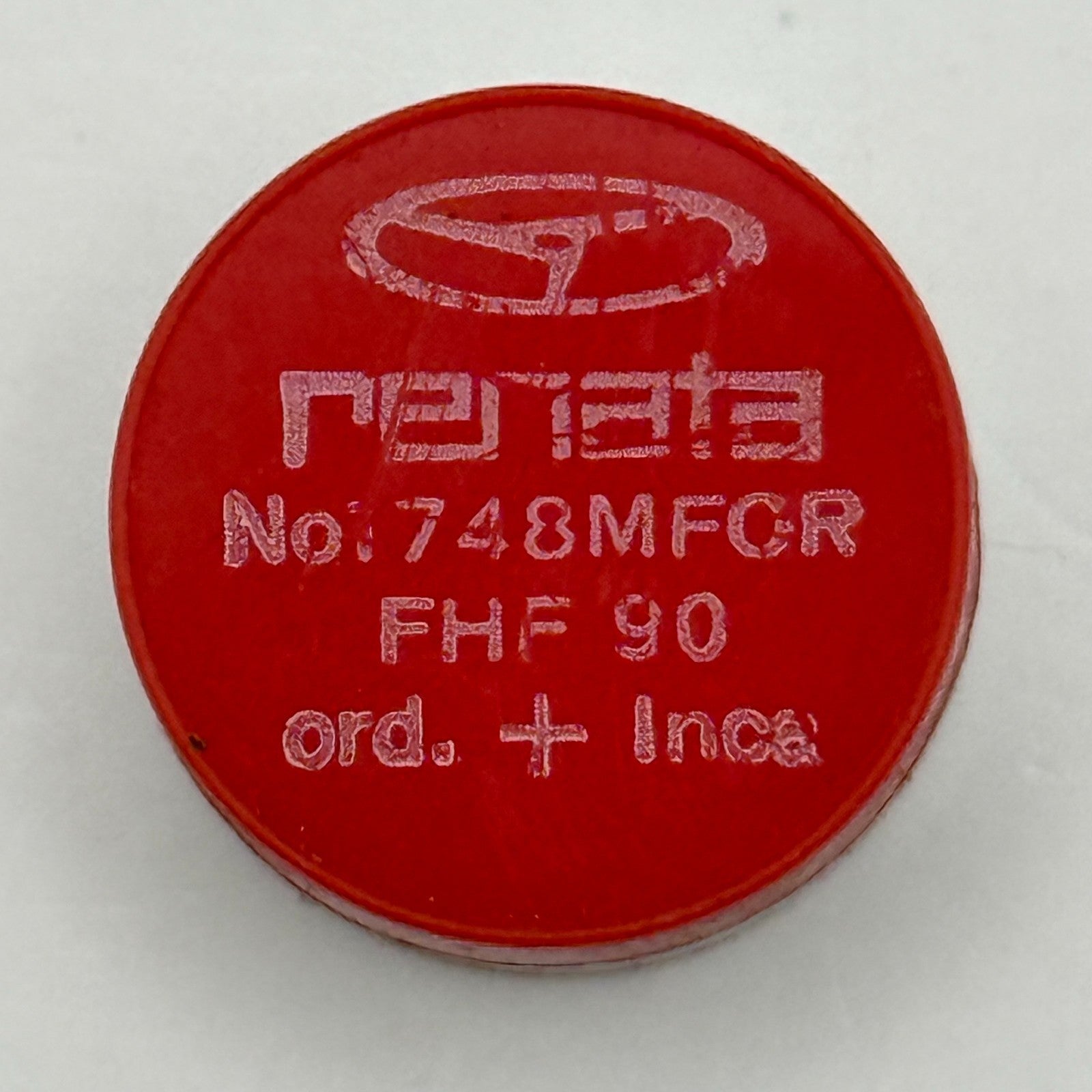 FHF 90 Balance Wheel Complete And Spring 1748 M Ord + Inca Watch Movement Parts