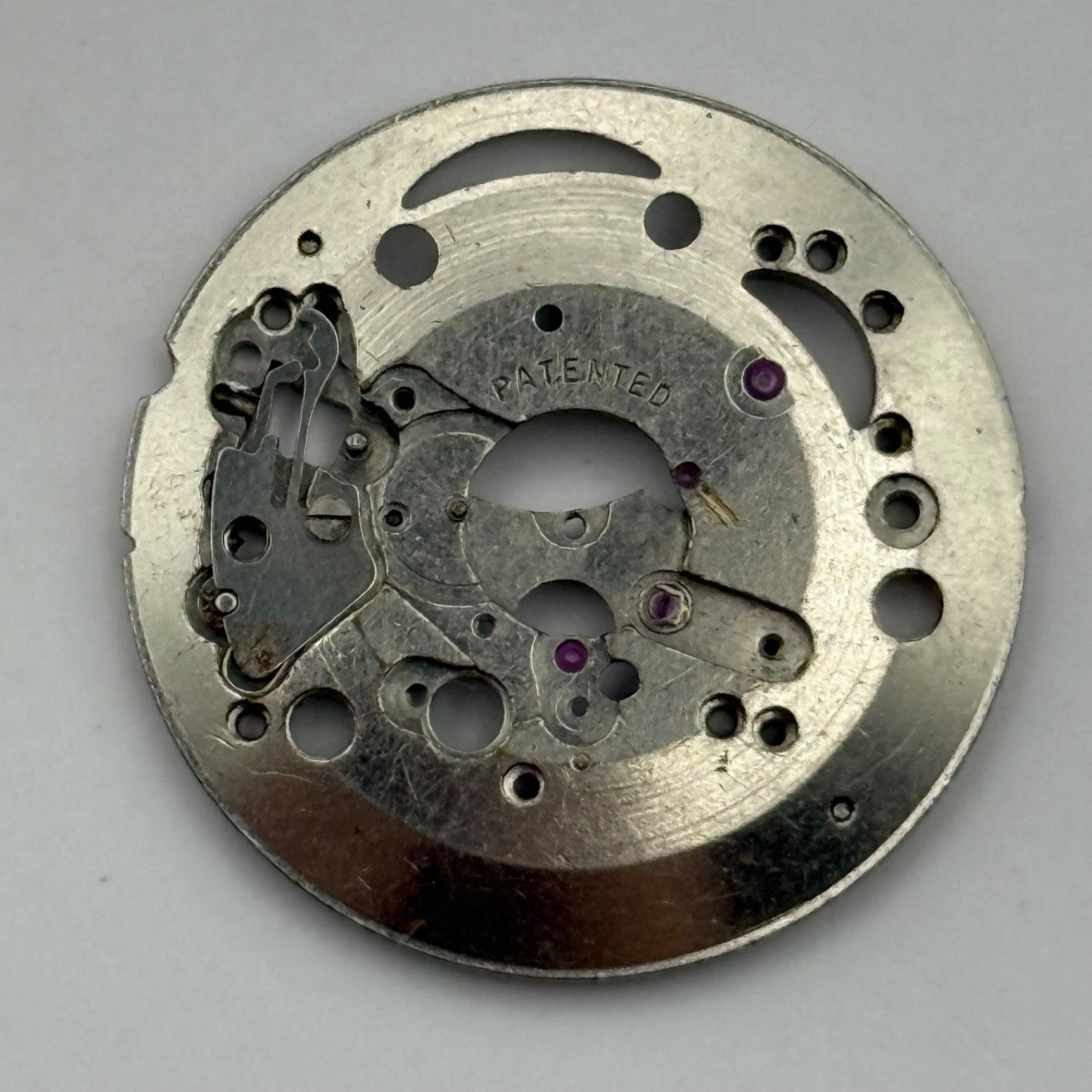Hamilton 75 British Military Watch Movement Incomplete Vintage Parts 25.9mm