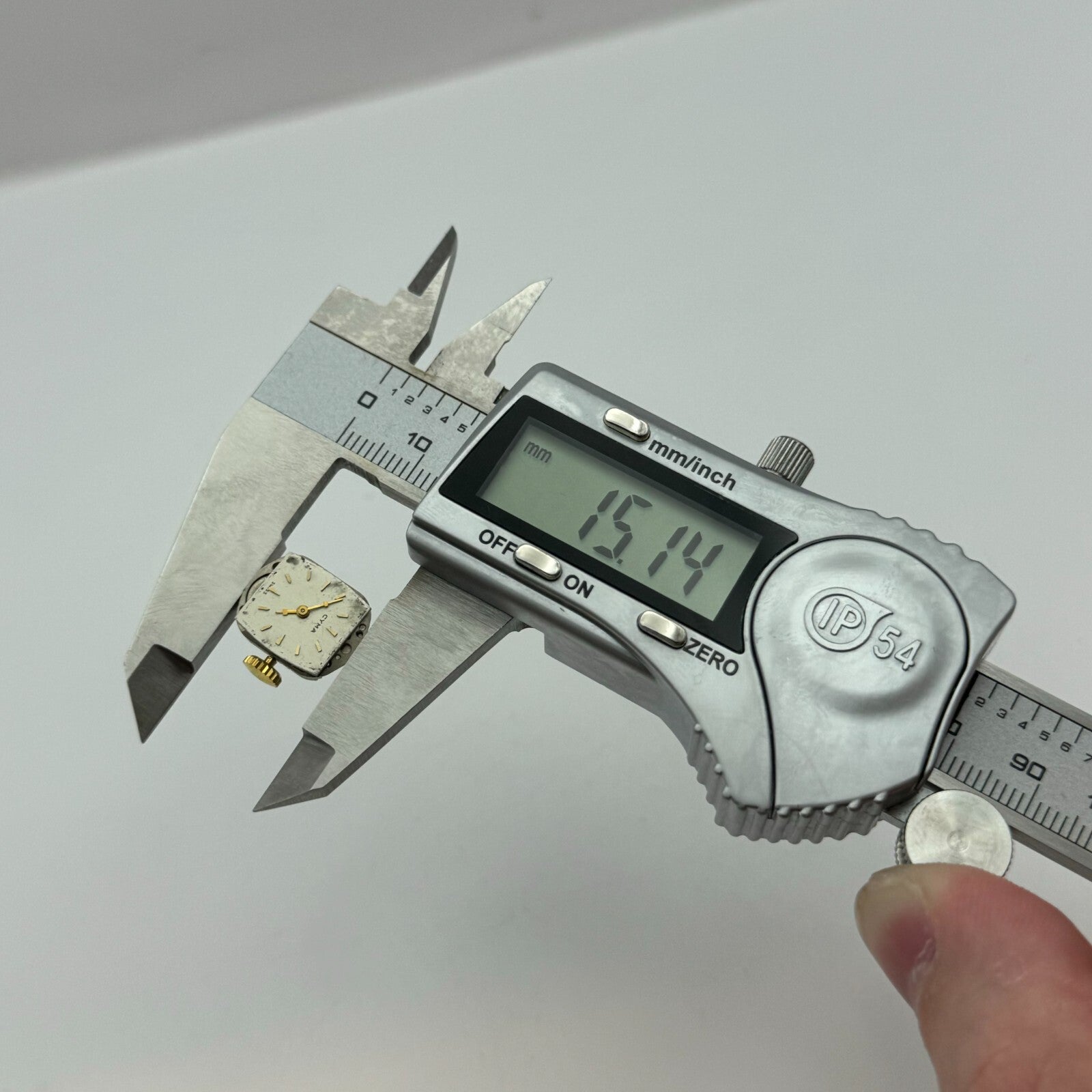 11.7mm Running Ladies Cyma 15 Jewels Manual Wind Watch Movement Dial Hands PARTS