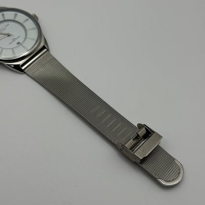 Christian Lars Diamond Watch Boxed 42mm Unisex Date Dial Steel Boxed 7 Inches