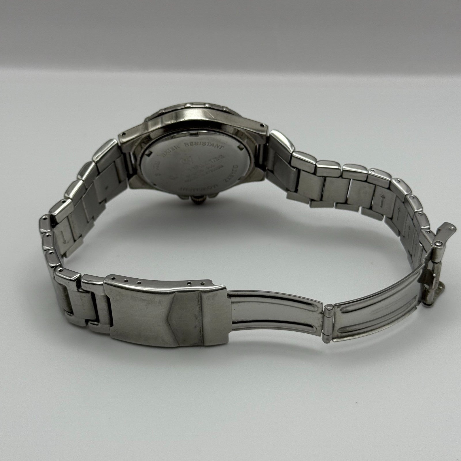 Claude Valentini Sports 900 Men’s Quartz Watch Date Steel Bracelet Working 39mm