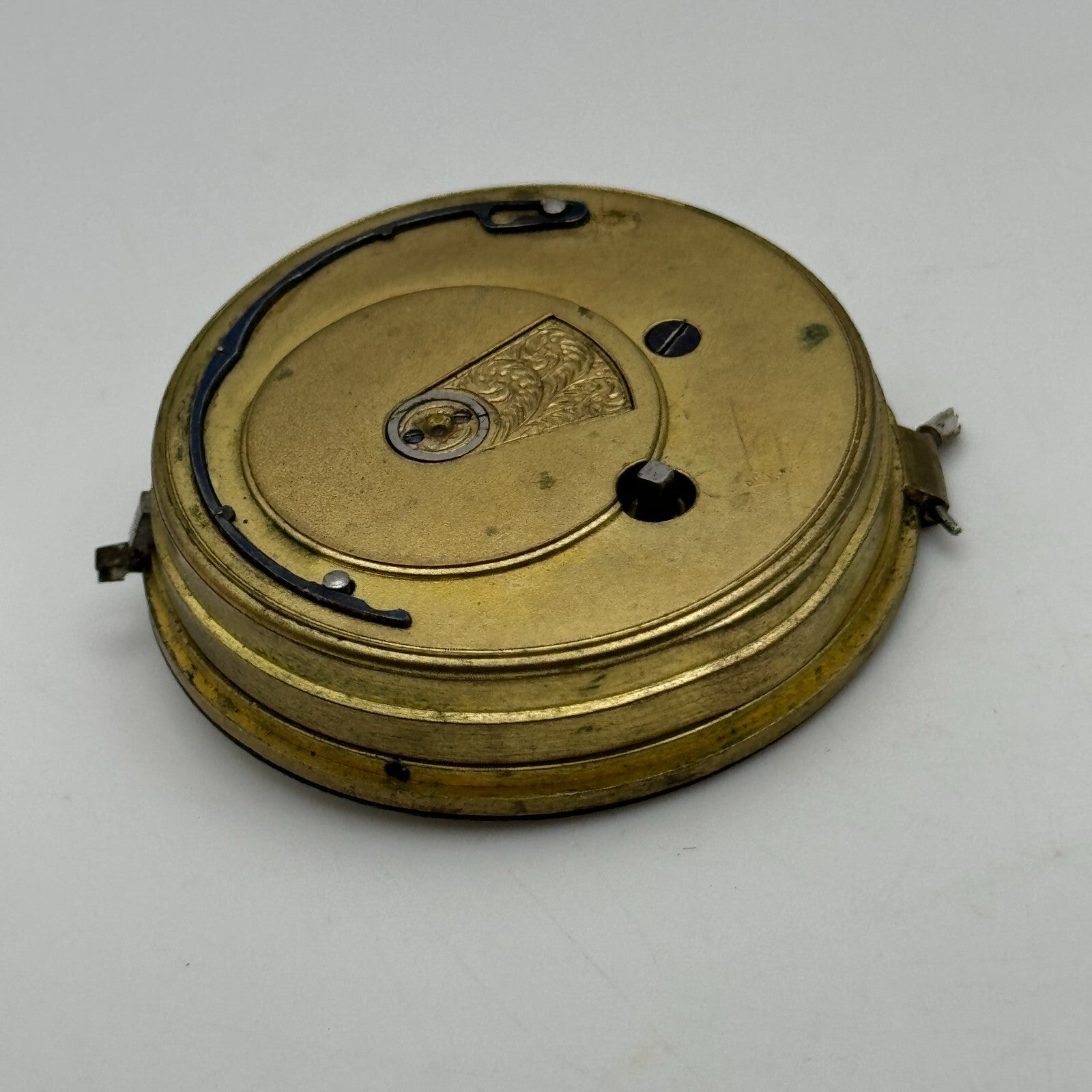 42.9mm Antique Reversing Pinion English Pocket Watch Movement PARTS SPARES