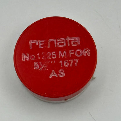 AS 1677 Balance Wheel Complete And Spring 5½''' 1225 M Watch Movement Parts NOS