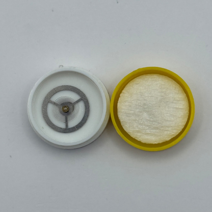 EB 8800 Balance Wheel Complete And Spring 12'''  No 1309 Watch Movement Parts