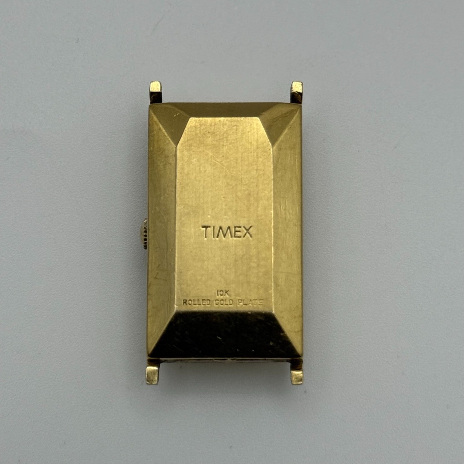 Timex Electric Ladies Quartz Watch 10k Rolled Gold Plated 18mm UNTESTED PARTS