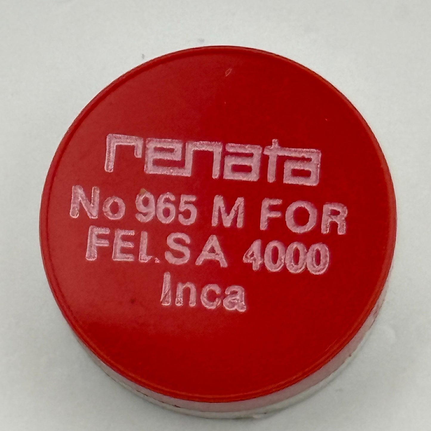 Felsa 4000 Balance Wheel Complete And Spring Inca 965 M Watch Movement Parts NOS