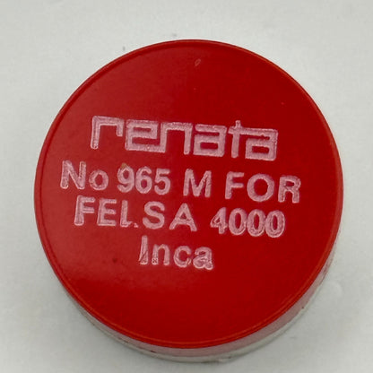 Felsa 4000 Balance Wheel Complete And Spring Inca 965 M Watch Movement Parts NOS