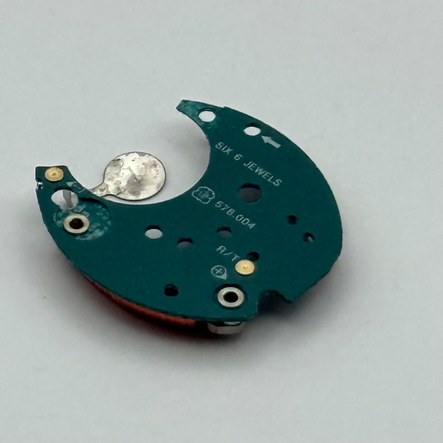 ETA 578.004 Quartz Watch Movement Incomplete Swiss Ladies Vintage Parts Repair