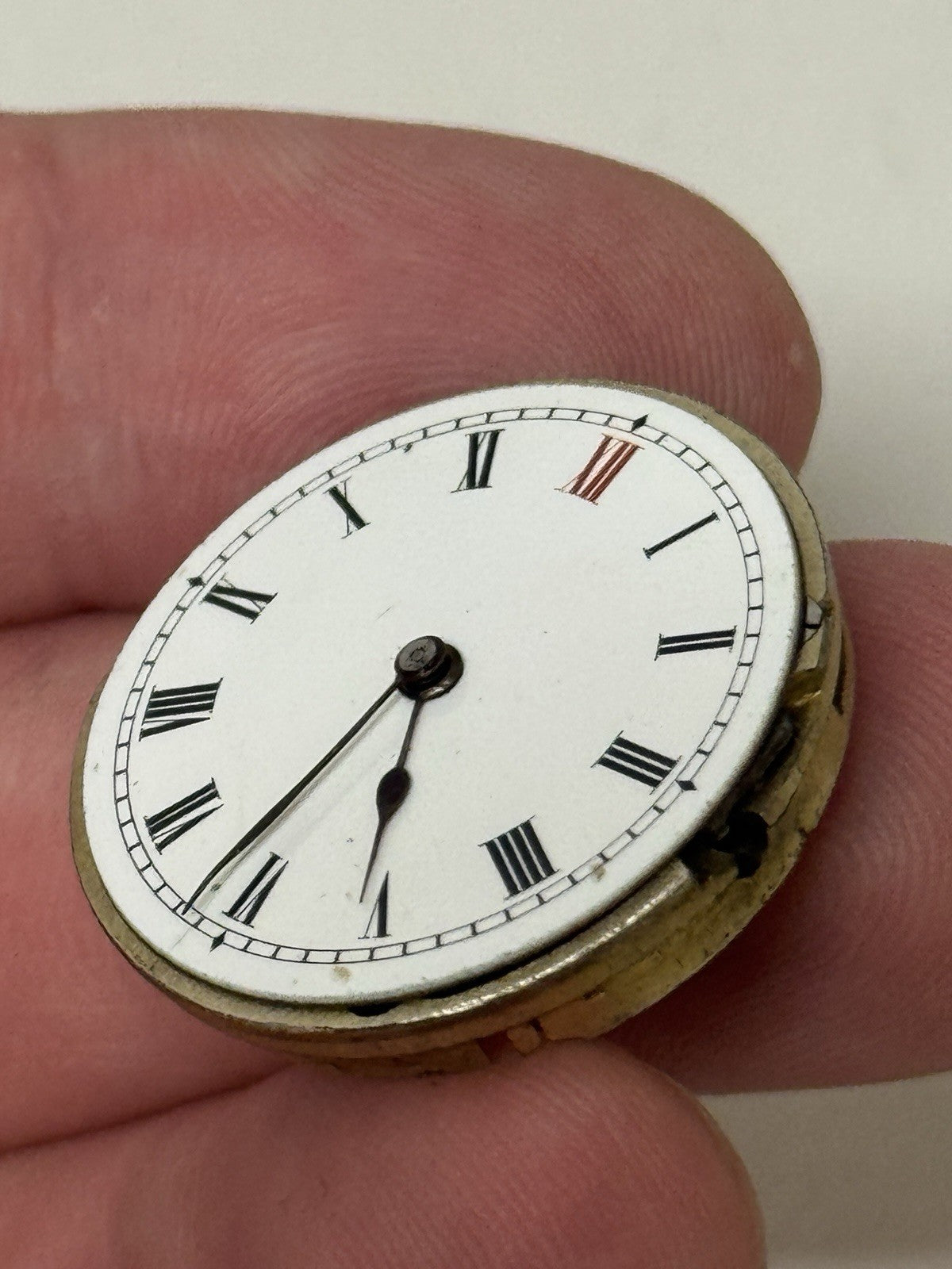 24.3mm Rolex Rebberg Depose 7 Jewels Vintage Antique Watch Movement PARTS REPAIR