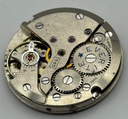 ETA 2370 Everite Watch Movement Manual Wind Vintage Parts Repair 25.9mm