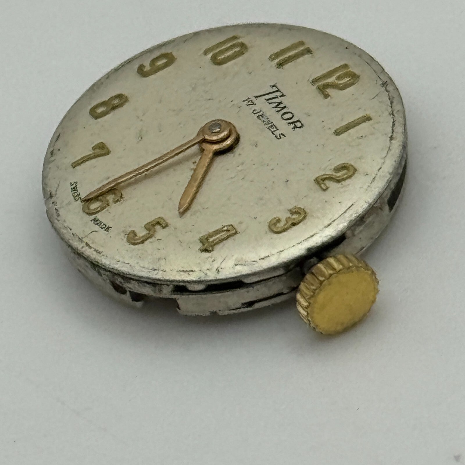 17.5mm Ladies Timor Felsa F 4022 Manual Wind Watch Movement Swiss Vintage PARTS