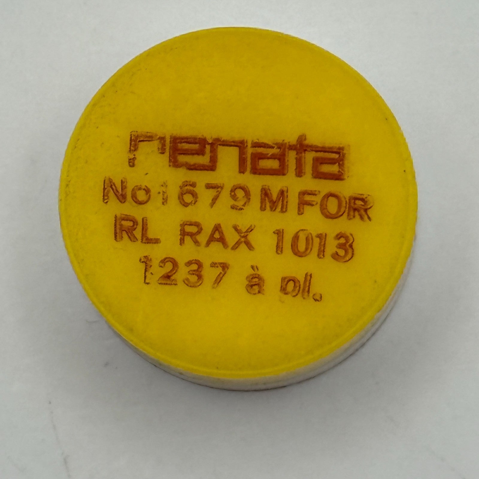RL RAX 1013 1237 Balance Wheel Complete And Spring 1679 M Watch Movement Parts