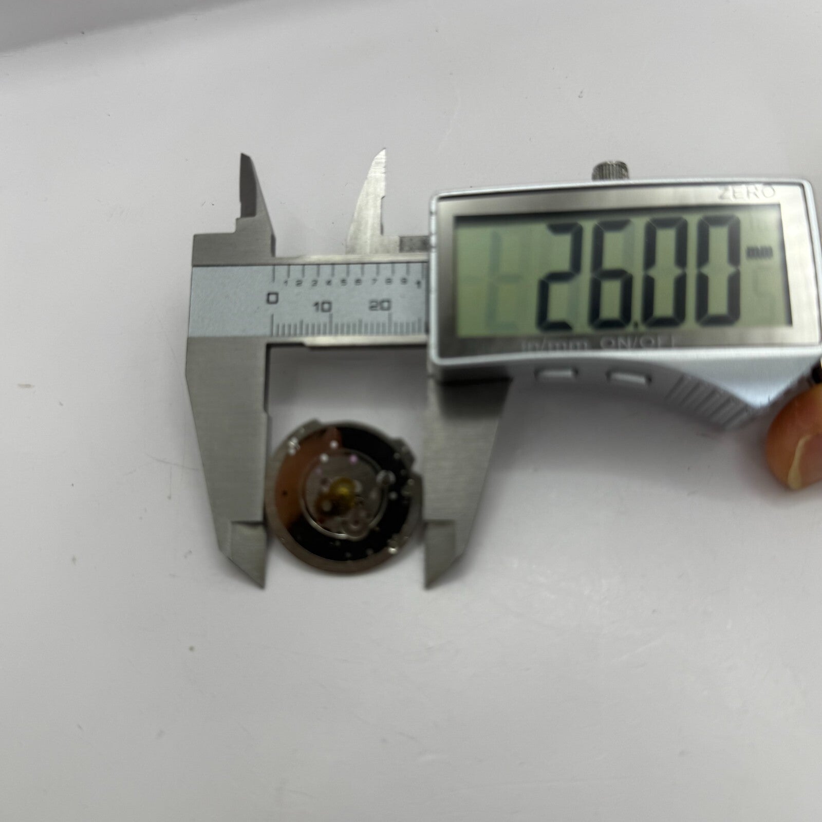 26mm Vintage Sindaco EB 8397-6 Partial Manual Wind Watch Movement PARTS REPAIR