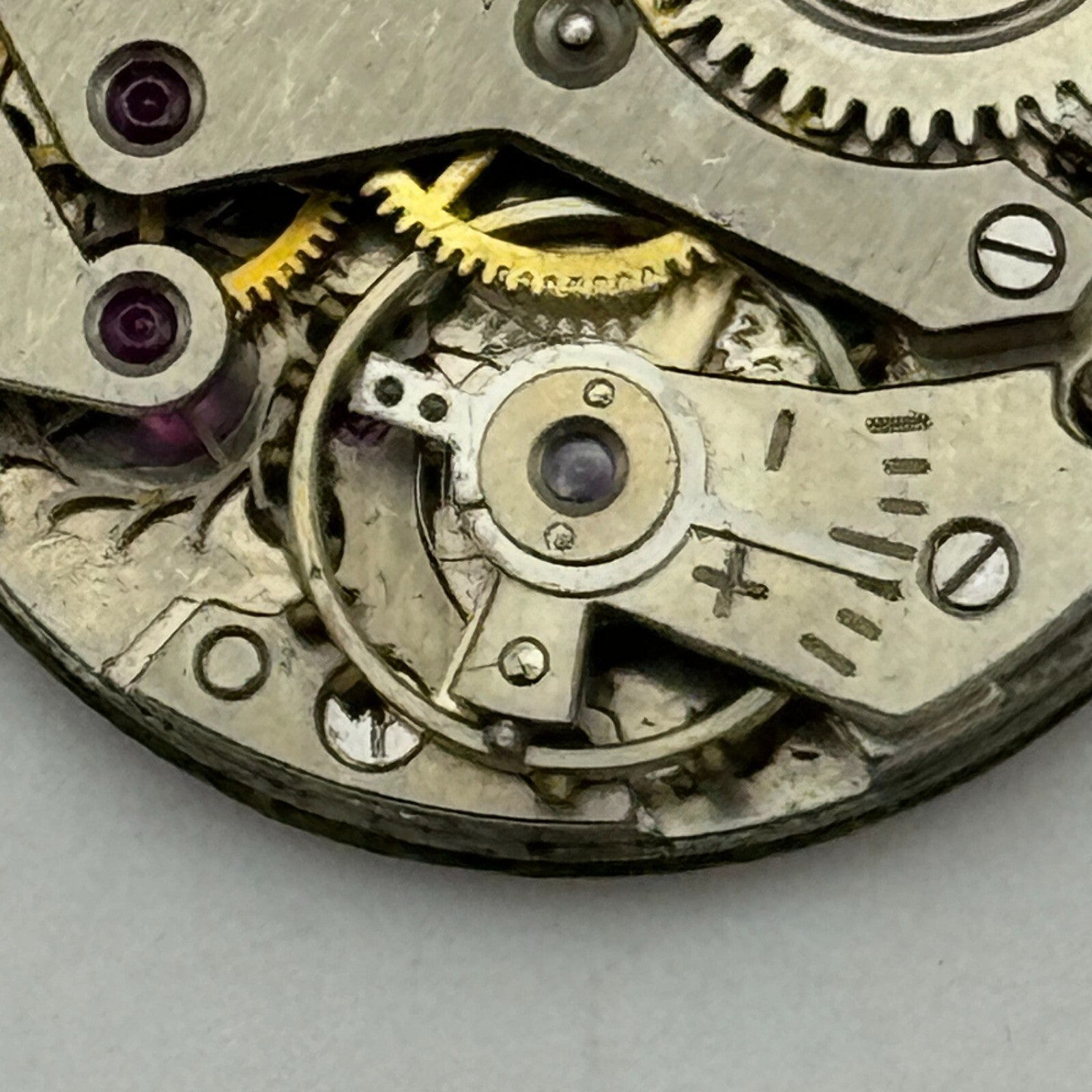 23.6mm Avia AS 1002 984 Balance Ok Watch Movement Swiss Vintage PARTS SPARES