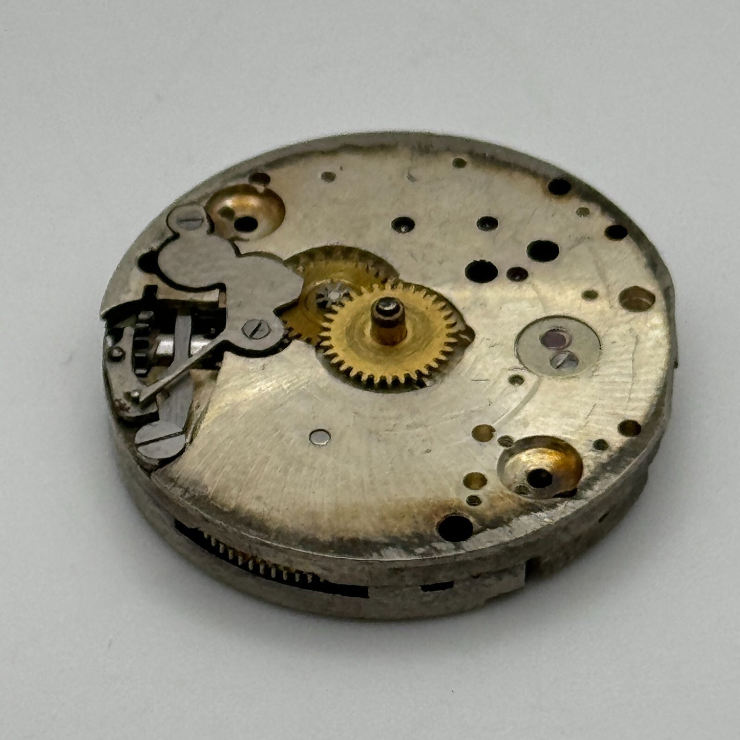 23.6mm Balance Ok 15 Jewels 3 Adj Swiss Vintage Manual Wind Watch Movement PARTS