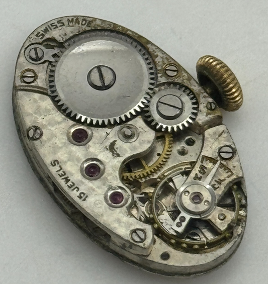 14.7mm AS 628 A Schild Manual Wind Watch Movement Swiss Vintage PARTS SPARES