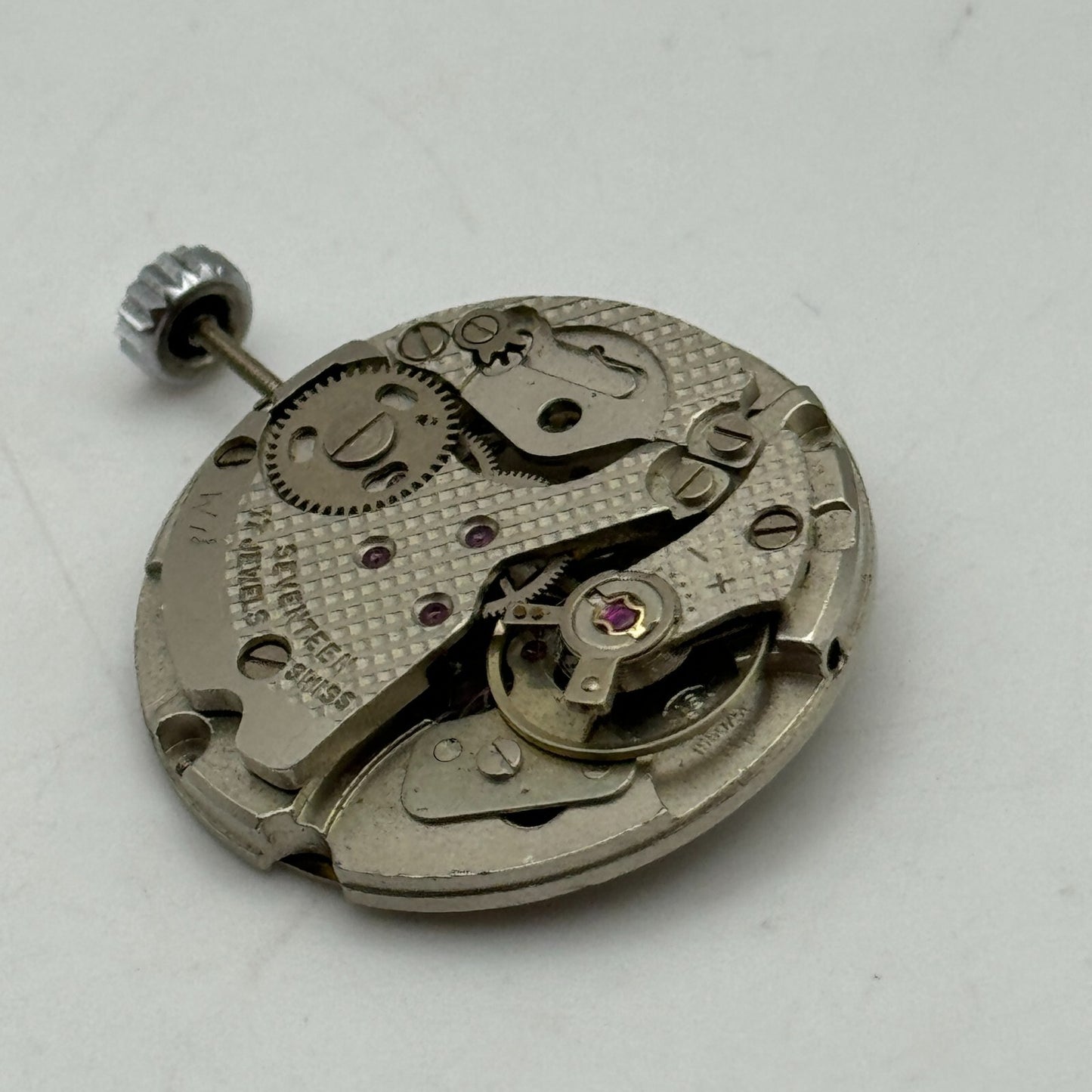 25.9mm AS ST 1950 / 51 Manual Wind Balance Ok Watch Movement Swiss Vintage PARTS