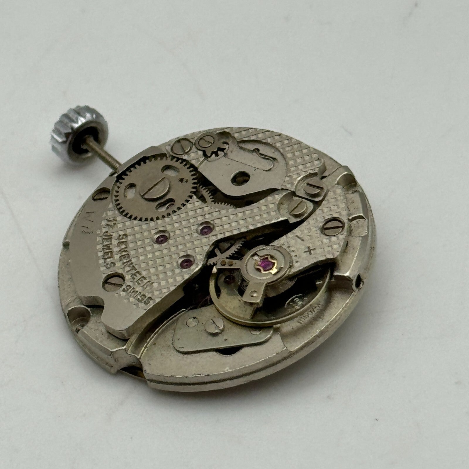 25.9mm AS ST 1950 / 51 Manual Wind Balance Ok Watch Movement Swiss Vintage PARTS