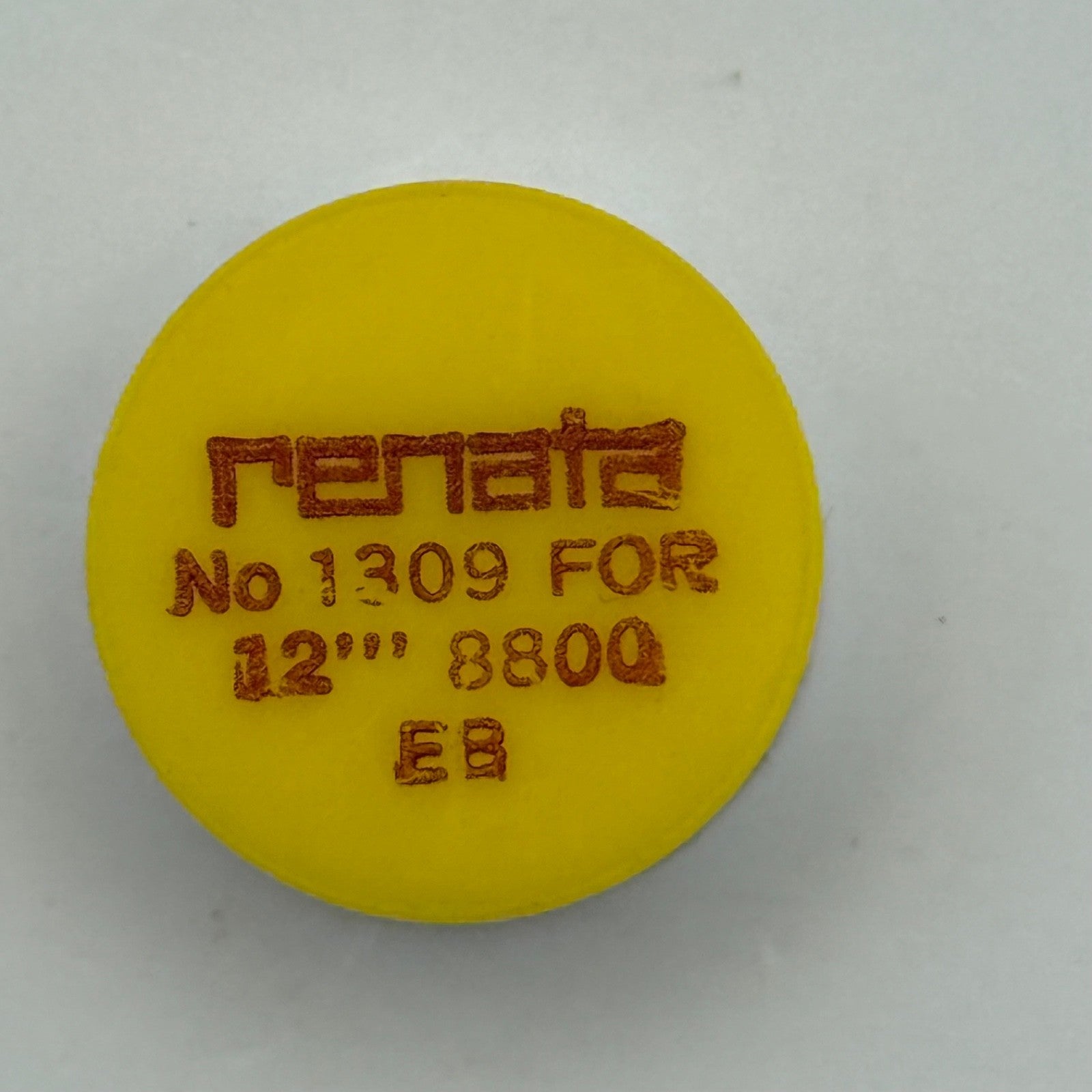 EB 8800 Balance Wheel Complete And Spring 12''' 1309 Watch Movement Parts NOS