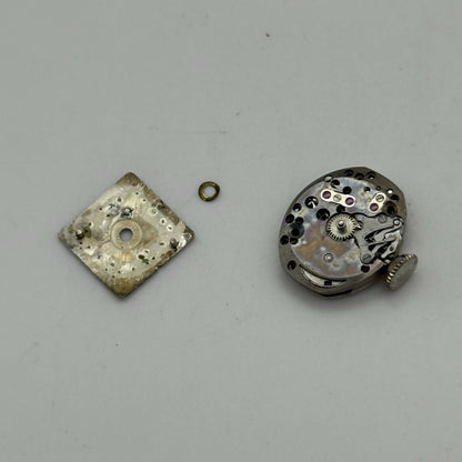 13.2mn Vintage Ladies Bulova 5AD Manual Wind Swiss Watch Movement PARTS REPAIR