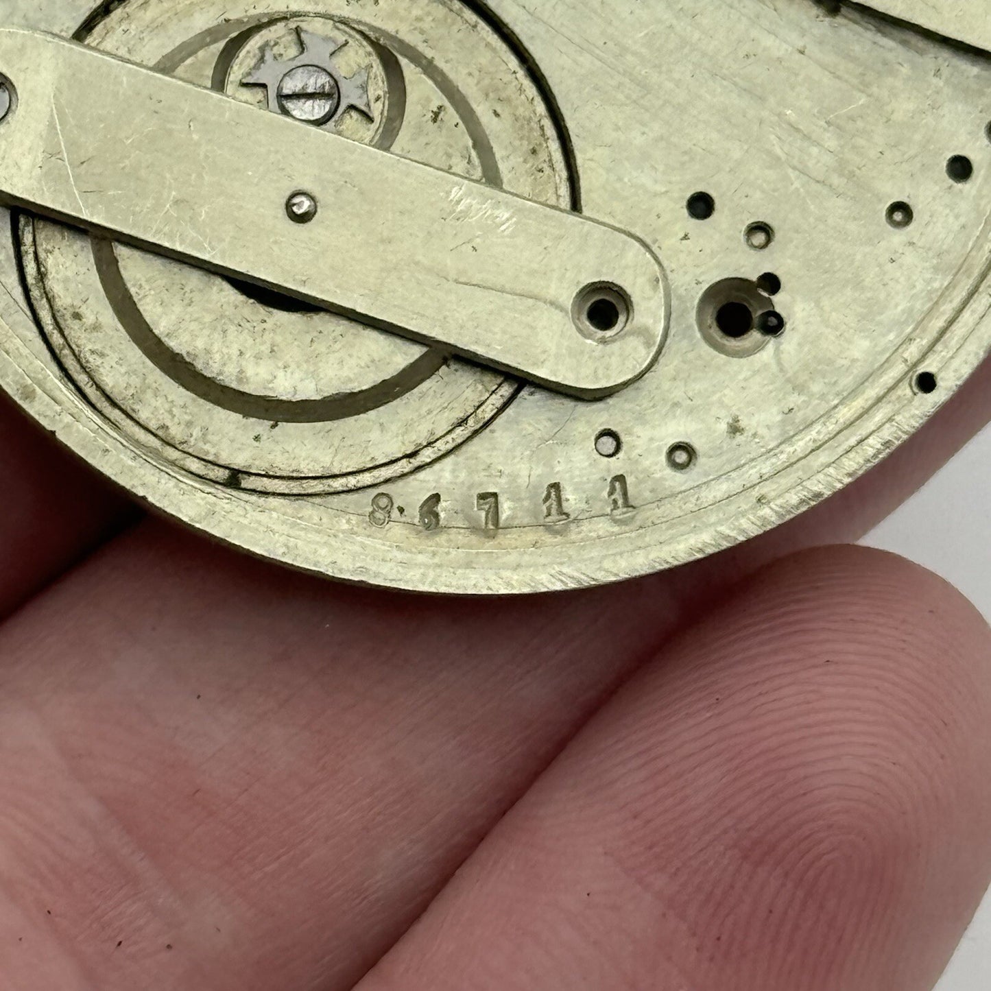 45.2mm High Grade Jules Jurgensen Style Pocket Watch Movement To Restore Parts