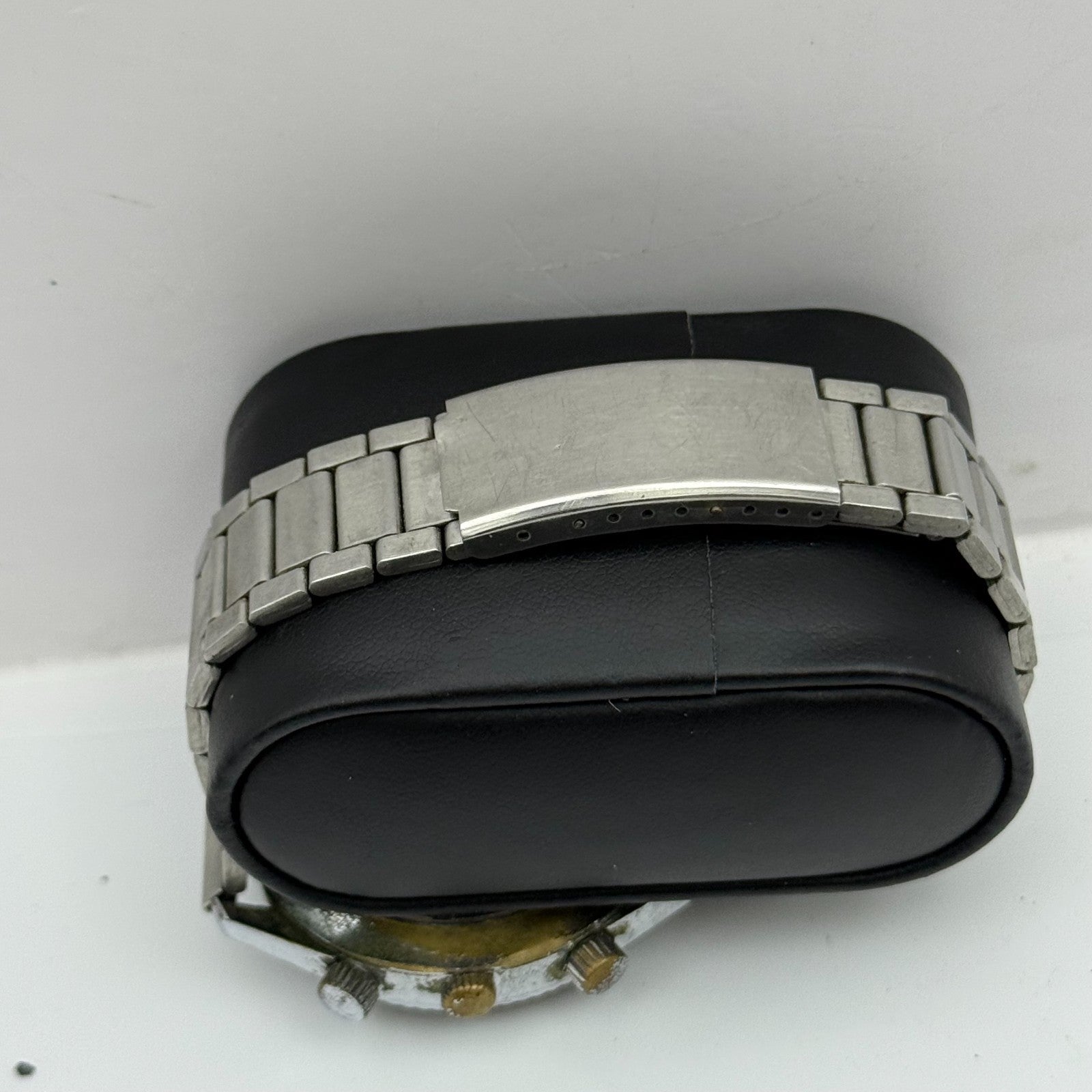 41mm Men’s Vintage Geneva Electra World Time Datomatic ES 55 Manual PARTS REPAIR