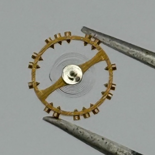 AS 976 1012 Balance Wheel Complete And Spring 29 M Watch Movement Parts NOS