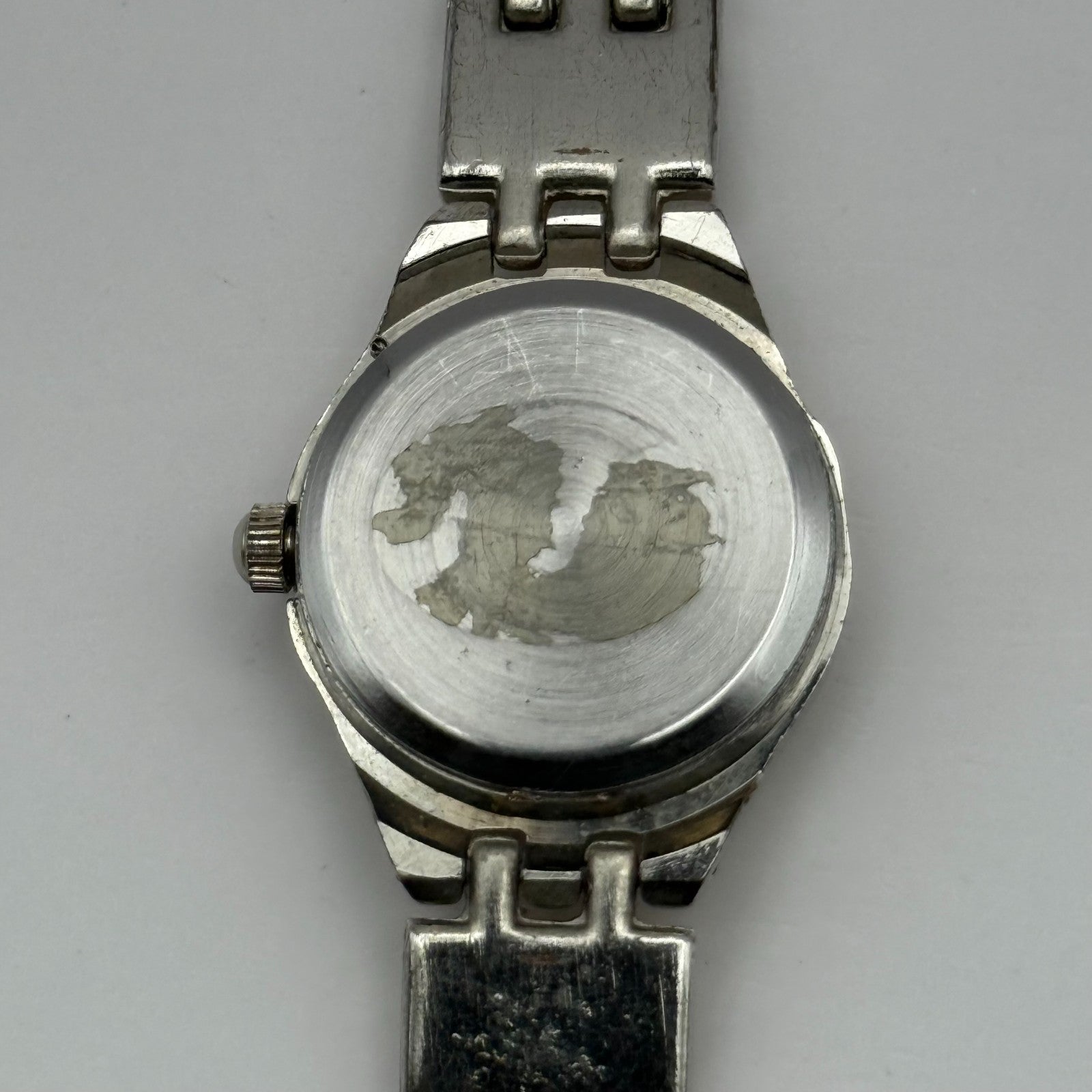 Clementine L. Ladies Quartz Watch MOP Dial Two Tone Bracelet Working 22mn