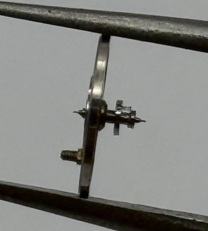 Brac 2051 Balance Wheel Complete And Spring  5½’’’ 69 M Watch Movement Parts NOS