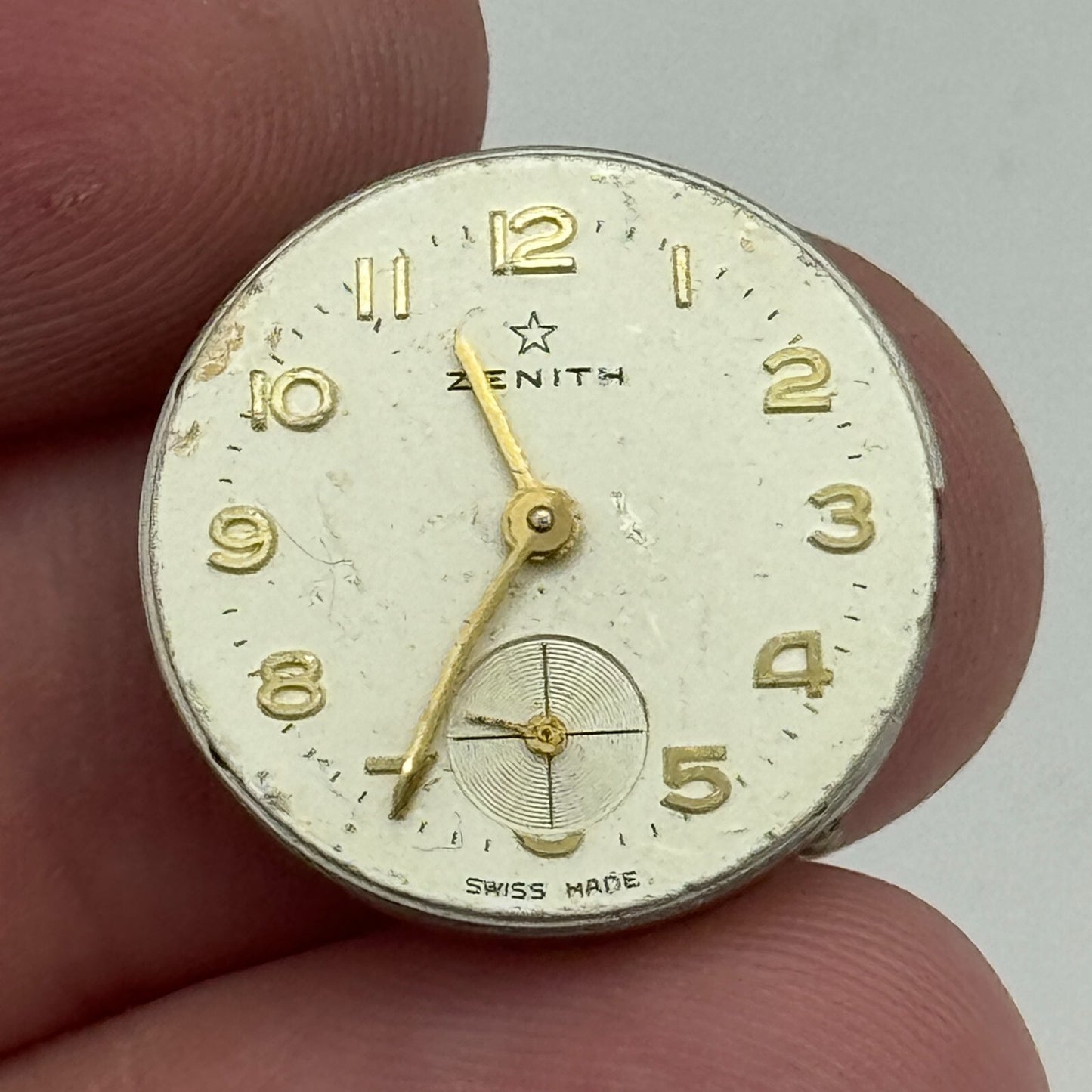 19.7mm Ladies Zenith Cal 88 Manual Wind Watch Movement Swiss Vintage PARTS SPARE