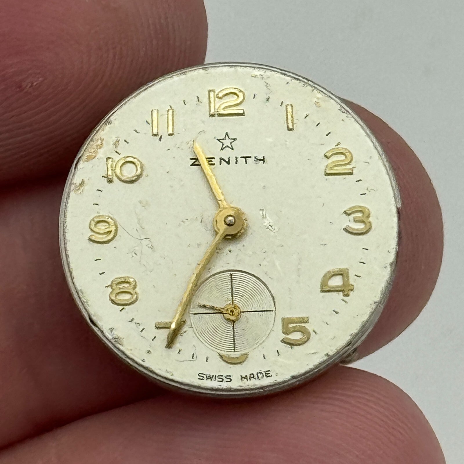 19.7mm Ladies Zenith Cal 88 Manual Wind Watch Movement Swiss Vintage PARTS SPARE