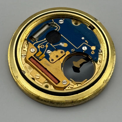 ETA 955.412 Quartz Watch Movement Rotary Elite Date Vintage Parts Repair 31mm