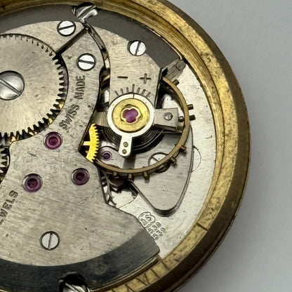 Avia AS 1538 1539 Watch Movement Running Manual Wind Vintage Parts Repair 31mm