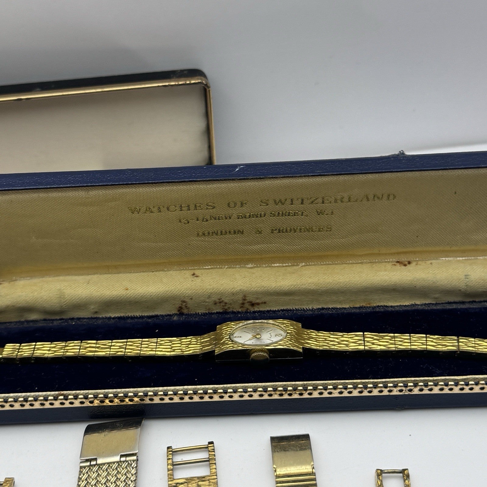 Bundle Of 12 Vintage Gold Plated Ladies Watches Mechanical Job Lot Parts Repair