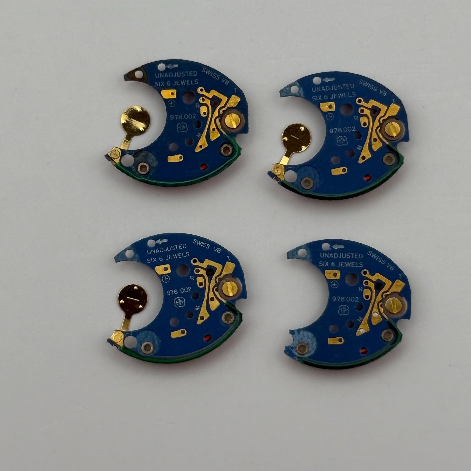 ETA ESA 978.002 x4 Quartz Watch Movement Incomplete Swiss Ladies Parts Repair