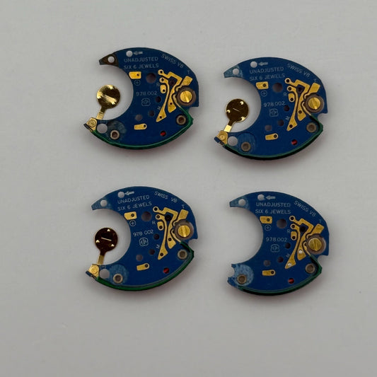 ETA ESA 978.002 x4 Quartz Watch Movement Incomplete Swiss Ladies Parts Repair