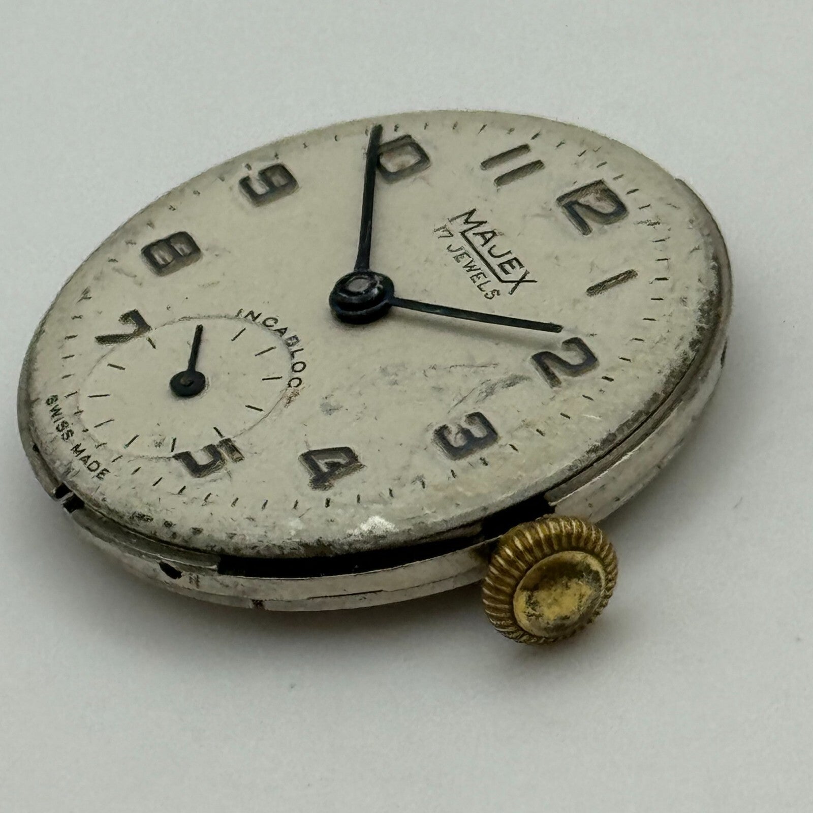 26mm Men's Majex AS 1634 A Schild Manual Wind Swiss Watch Movement PARTS SPARES